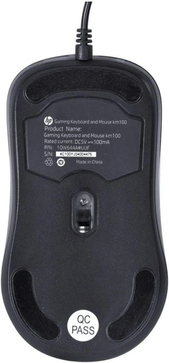HP 1QW64AA KM100 Q KLAVYE-MOUSE SET,SİYAH - 4