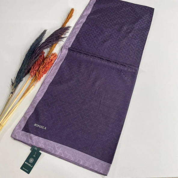 Bonjela Monogram Şal Mor-Lila JZ0306 ürün görseli