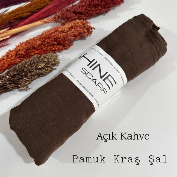 Lady Coco Pamuk Kraş Şal PKS21 - 1