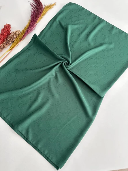 G Desen Soft jakar Şal zümrüt yeşili JPD0303 ürün görseli