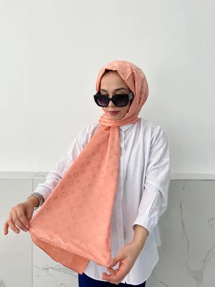 Locella Jakar Şal Somon JSL1323 - Resim 2