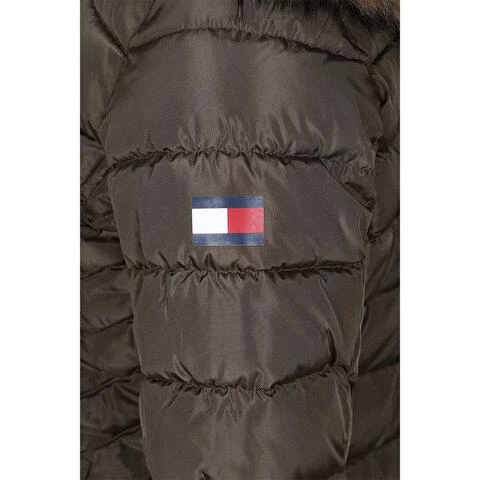 Tommy Hilfiger Kadın Mont Yeşil - 4