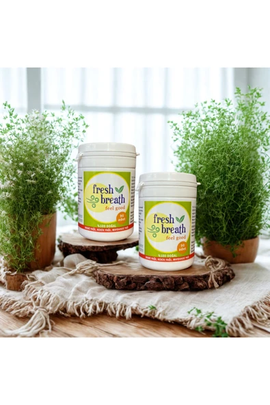 fresh breath 2 Kutu 90'lı Ağız Kokusu Önleyici, Nefes Temizleyici (SOĞAN, SARIMSAK YOK EDİCİ)(YENİ ÜRETİM) ürün görseli