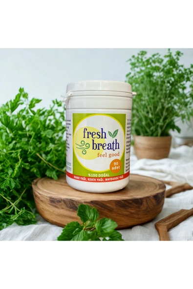 fresh breath 90'lı Ağız Kokusu Önleyici, Nefes Temizleyici (Soğan, sarımsak tütün vs yok edici) ürün görseli