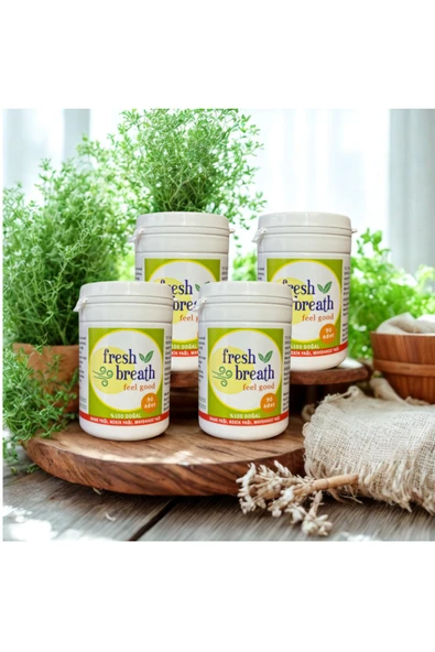 fresh breath 4 KUTU 90'lı Ağız Kokusu Önleyici, Nefes Temizleyici (Soğan, sarımsak yok edici) ürün görseli