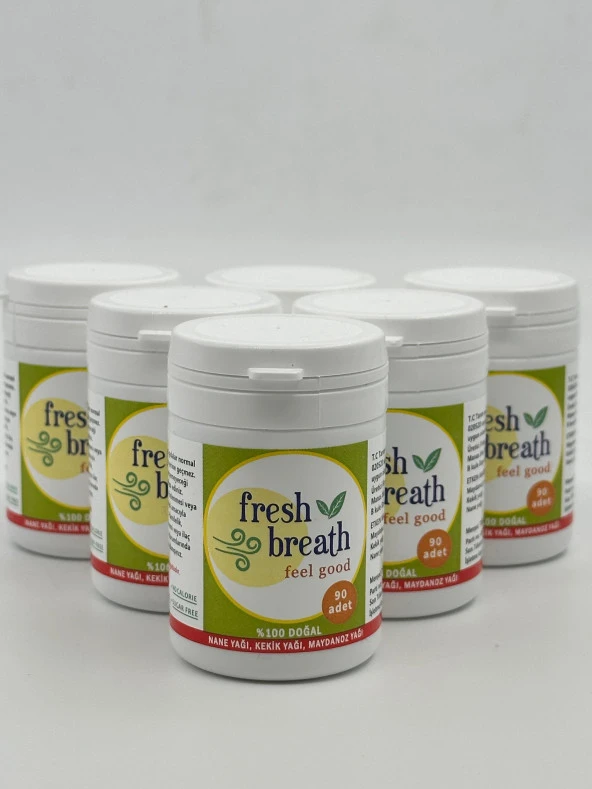 FRESH BREATH 90'lı Ağız Kokusu Önleyici, Nefes Temizleyici (Soğan, sarımsak yok edici) - 2
