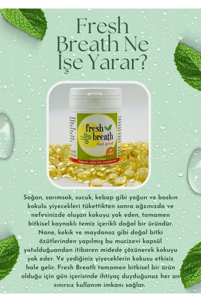 fresh breath 3 kutu 25'li Ağız Kokusu Önleyici, Nefes Temizleyici - Resim 4