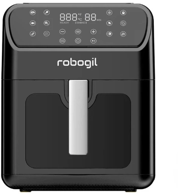 Robogil AF-19D Airfryer XXL 6.5 LT Sıcak Hava Fritöz