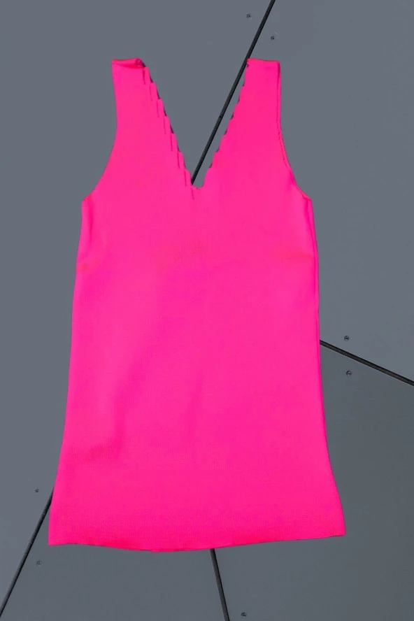 Kadın Triko Buluz Göz Alıcı Nighty Forforlu Renk