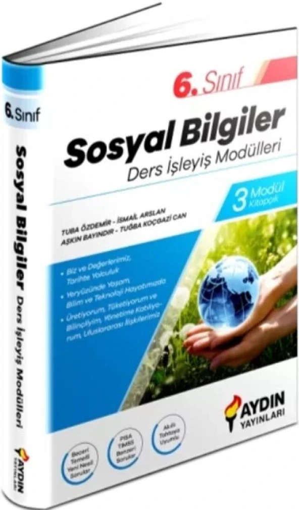 Aydın Yayınları 6. Sınıf Sosyal Bilgiler Ders İşleyiş Modülleri