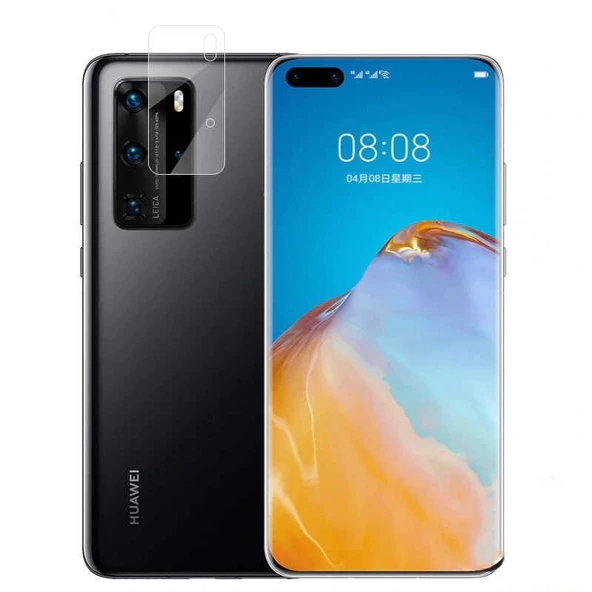 Huawei P40 Pro Uyumlu Nano Kamera Koruyucu