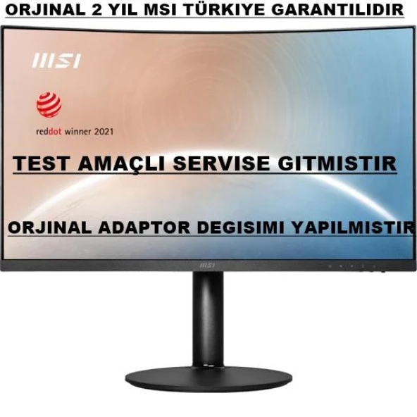 MSI Modern MD271CP 27" 75Hz 4ms (HDMI+Type-C) FHD Siyah Monitör