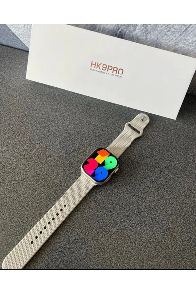 AbaTech Y11S VİVO - Y16 VİVO UYUMLU SMART WATCH HK9 PRO AMOLED EKRAN AKILLI SAAT