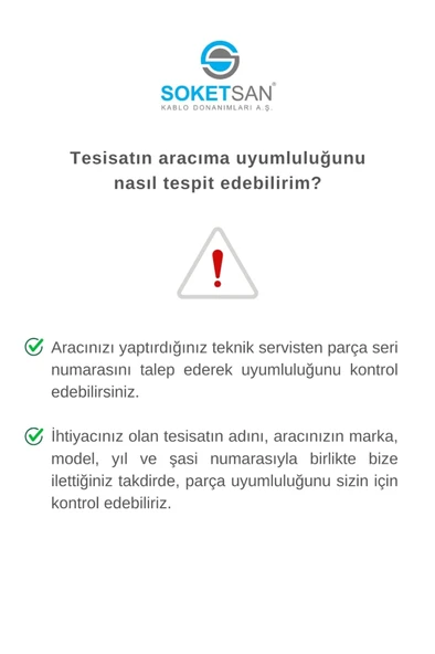 Mercedes GLA 256 Ön Park Sensör Tesisatı A1565402600 - 3