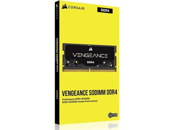 CORSAIR Vengeance 8GB DDR4 3200MHz CL22 Tek Modül SODIMM Notebook Ram CMSX8GX4M1A3200C22 - 3