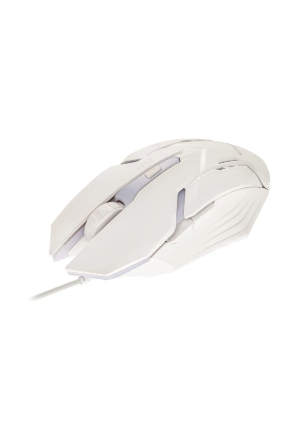 0191 Rgb Kablolu Gaming Mouse Beyaz