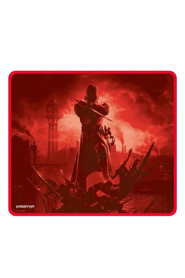 PGM25 Kablolu Gaming Mouse & Mouse Pad Kırmızı
