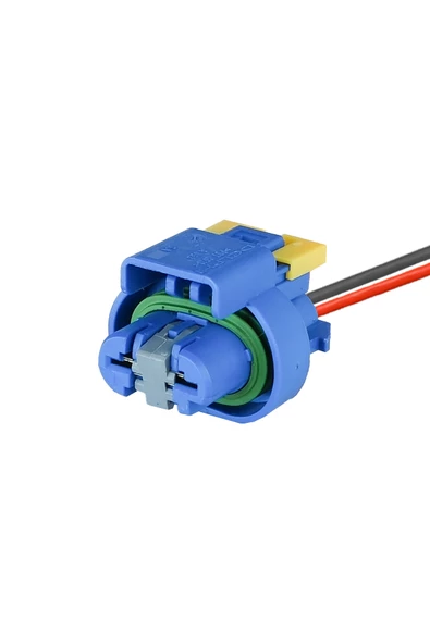 Fan Motor Soketi Mavi 2 Pin Kablolu