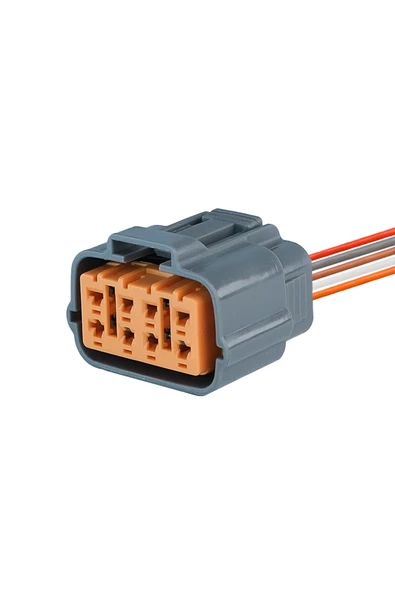 İş Makinası Soketi 8 Pin Kablolu - 2