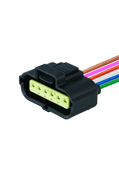 Benzin Pompa Soketi 6 Pin Kablolu