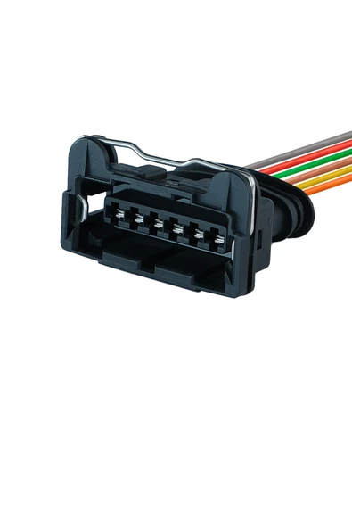 Universal Erkek Soket 6 Pin Kablolu