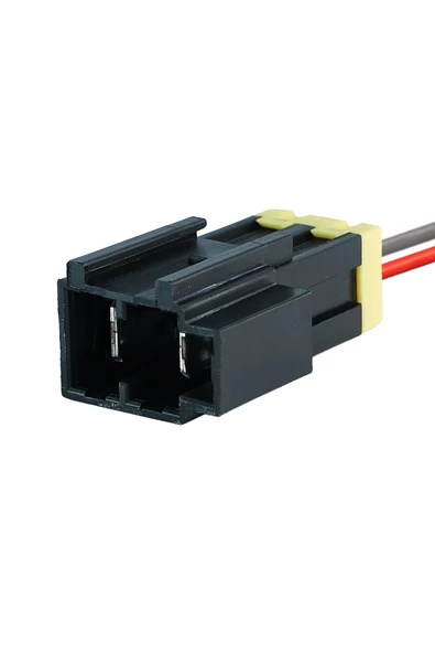 Enerji Kablosu Dişi Soketi 2 Pin Kablolu