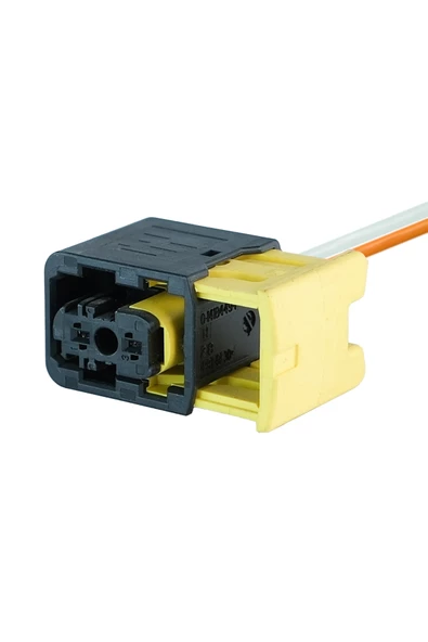 Valf Soketi Siyah 2 Pin Kablolu - Resim 2