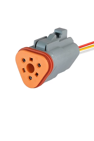 DT06-3S Erkek Konnektör 3 Pin Kablolu