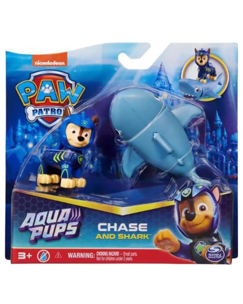 Paw Patrol Aqua Pups Chase ve Shark 20139319