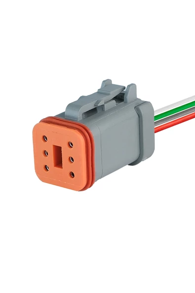 DT06-6S Erkek Konnektör 6 Pin Kablolu - 2