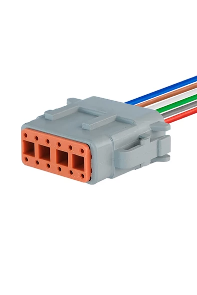 DTM06-12S Erkek Konnektör 12 Pin Kablolu