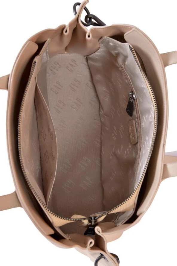 GAP Kadın Omuz Çantası Bej 15916 - 6