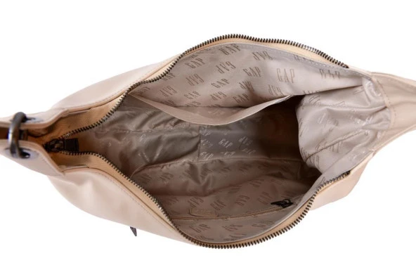 GAP Kadın Omuz Çantası Bej 15916 - 7