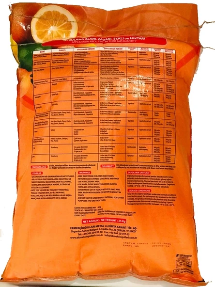 EKMEKÇİOĞULLARI MANGAN SÜLFAT (1 KG) - 2