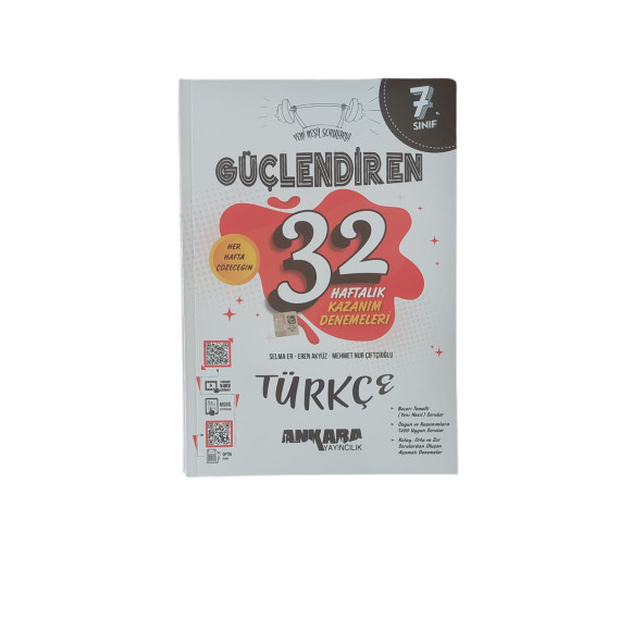 ANKARA YAY. 7.SINIF  GÜÇ. TÜRKÇE 32 HAFTALIK DENEME
