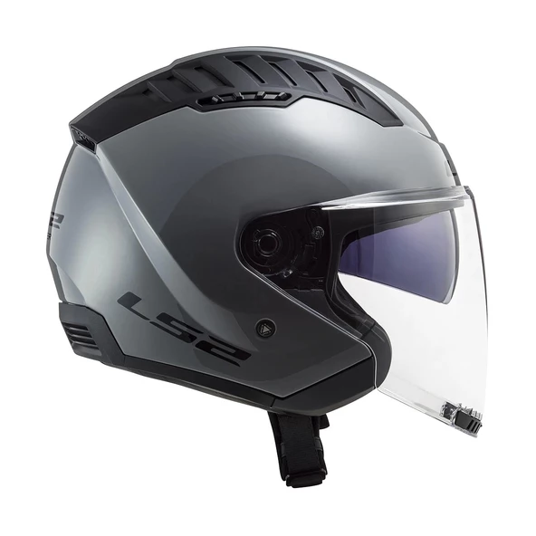 LS2 COOPTER 2 NARDO GRİ KASK (GÜNEŞ VİZÖRLÜ) - 6