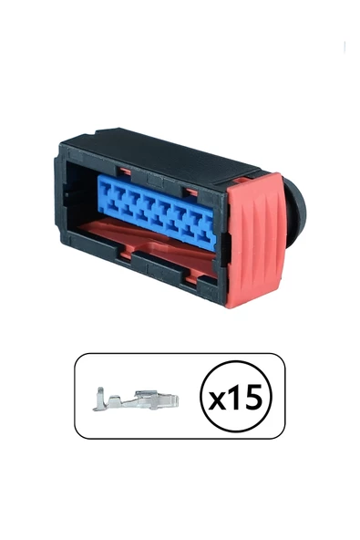 Kalorifer Rezistans Soketi 15 Pin Kablosuz - 2