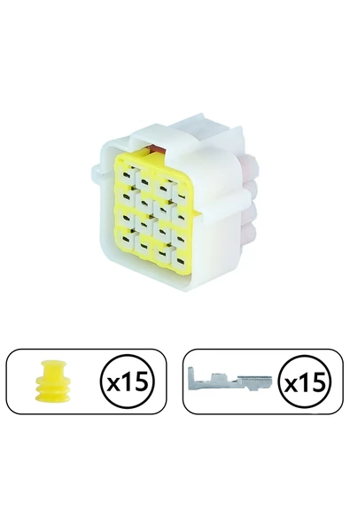 Erkek Soketi 15 Pin Kablosuz ürün görseli 1