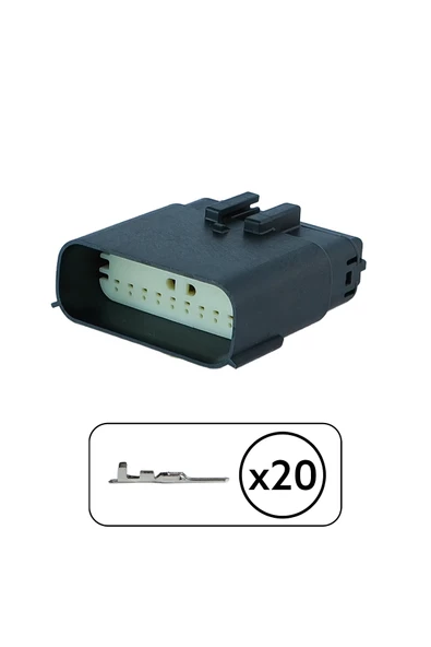 Far Soketi Dişi 20 Pin Kablosuz - 2