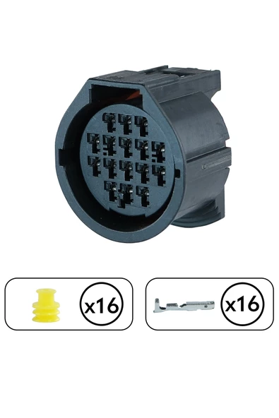 Far Soketi 16 Pin Kablosuz - Resim 2