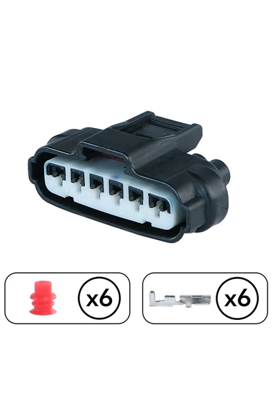 Sensör Soketi 6 Pin Kablosuz - Resim 2