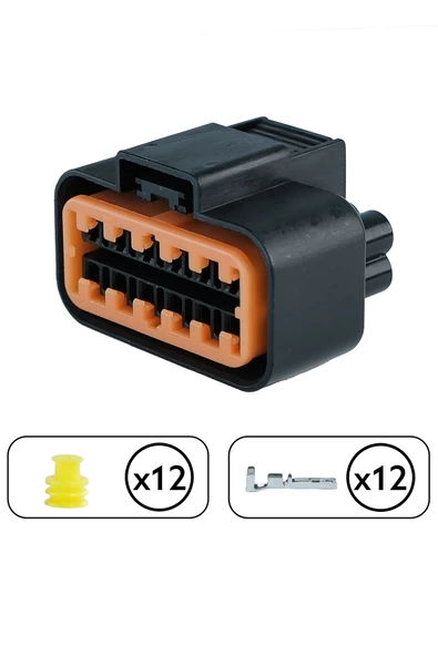 Bağlantı Soketi 12 Pin Kablosuz - Resim 2