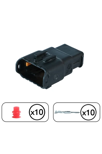 Far Soketi Dişi 10 Pin Kablosuz