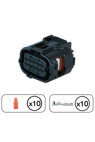 Kör Nokta Sensör Soketi 10 Pin Kablosuz - Resim 2