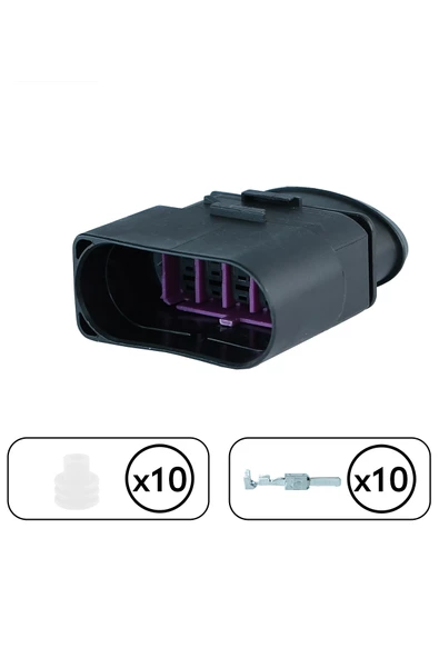 Dişi Far Soketi 10 Pin Kablosuz