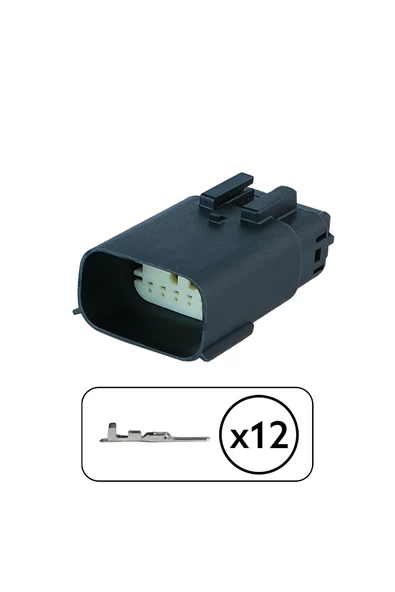 Far Soketi Dişi 12 Pin Kablosuz ürün görseli 1