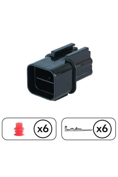 Hyundai Far Soketi Dişi 6 Pin Kablosuz