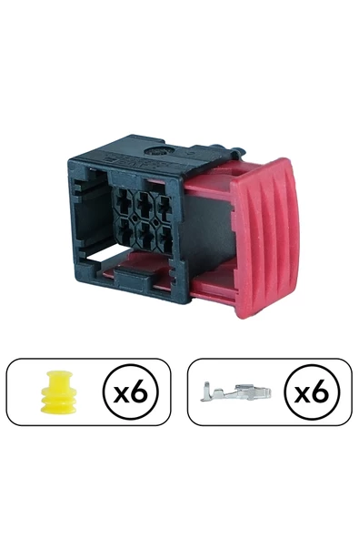Mandallı Soket 6 Pin Kablosuz