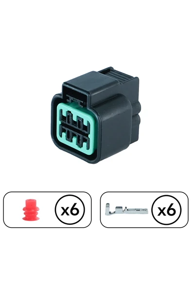 Kia Far Soketi 6 Pin Kablosuz - 1