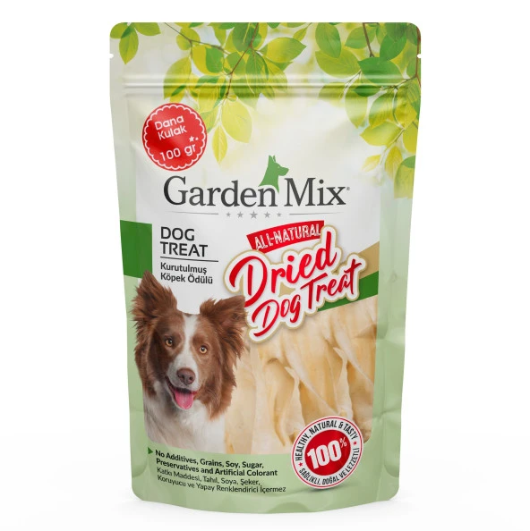 Garden Mix Kurutulmuş Dana Kulak 100 Gr